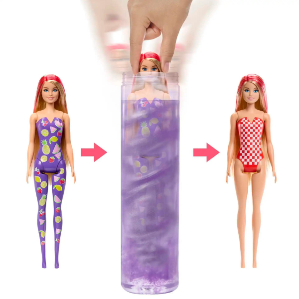 Papusa surpriza Color Reveal, Barbie